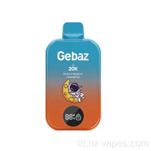 Gebaz 20000 Puffs Digtal Box Disposable